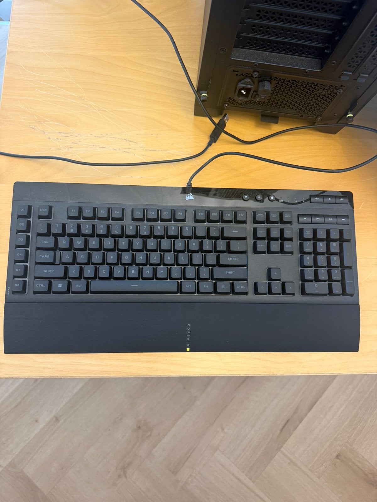 CORSAIR K55 RGB Pro Gaming Keyboard, Ophalen, Gaming toetsenbord, Nieuw, Qwerty