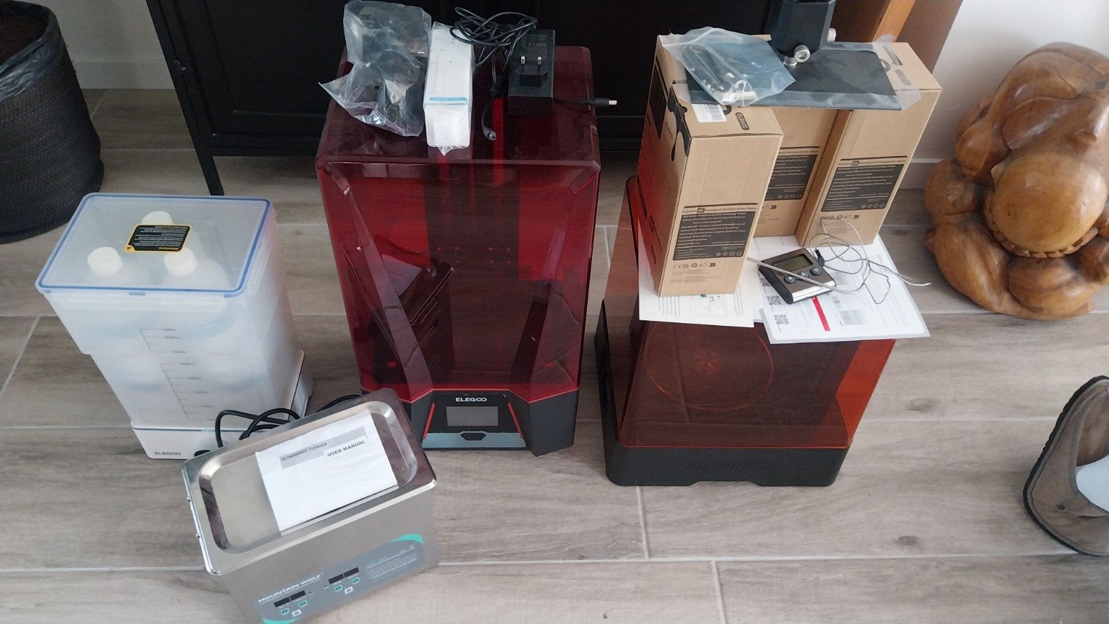 Elegoo Saturn 2 3D printer met complete toebehoren set, Computers en Software, 3D Printers, Ophalen, Nieuw