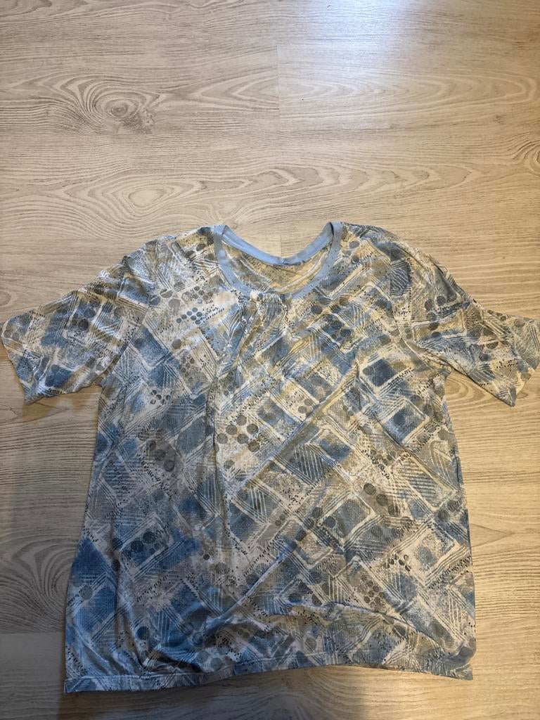 Rabe 1920 shirt maat 46 - Comfortabel en stijlvol, Blauw, Maat 46/48 (XL) of groter, Ophalen of Verzenden, Korte mouw