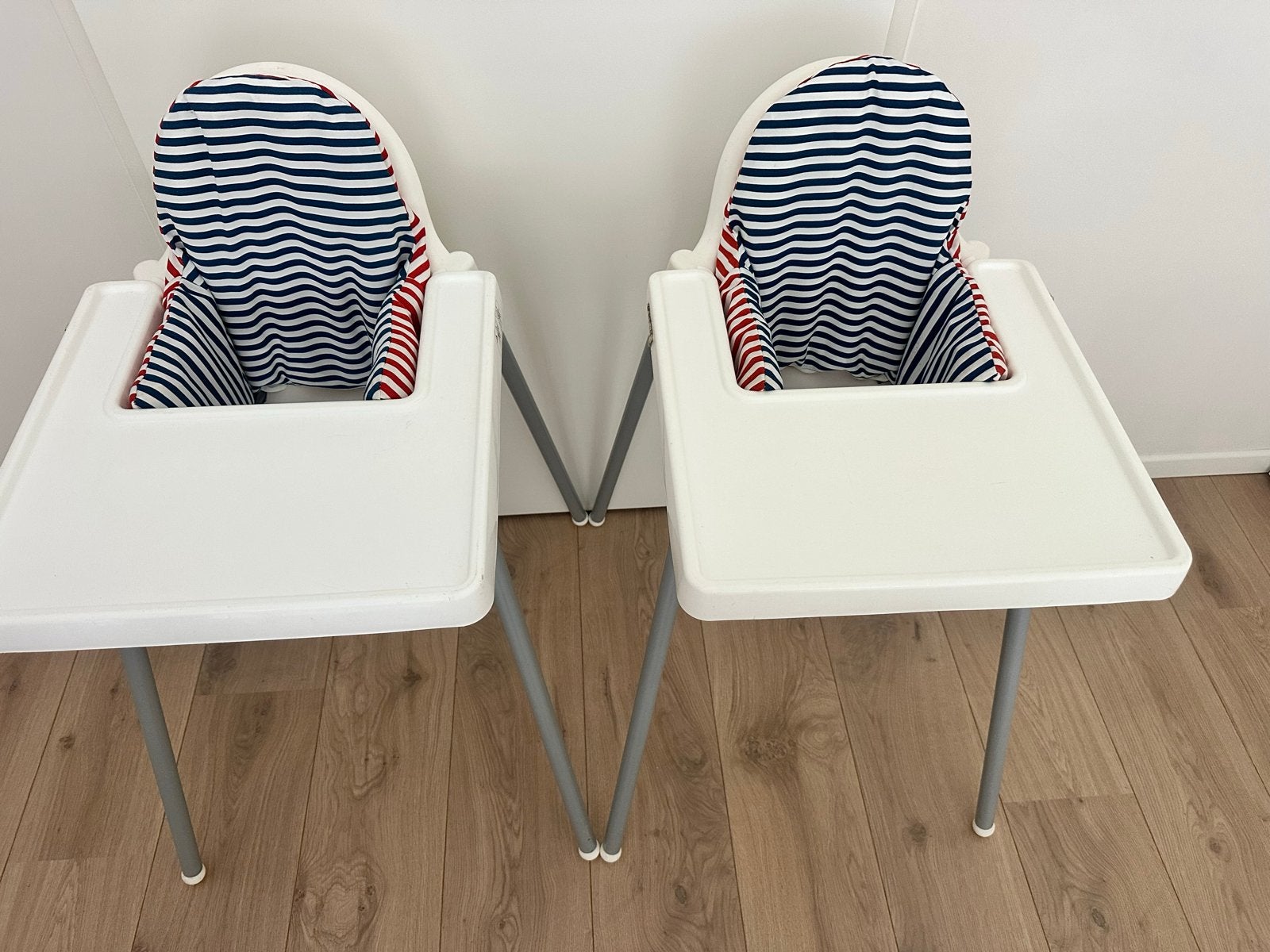 1 x IKEA Antilop kinderstoelen met blad en stoelverkleiner, Ophalen, Gebruikt, Overige typen, Afneembaar eetblad