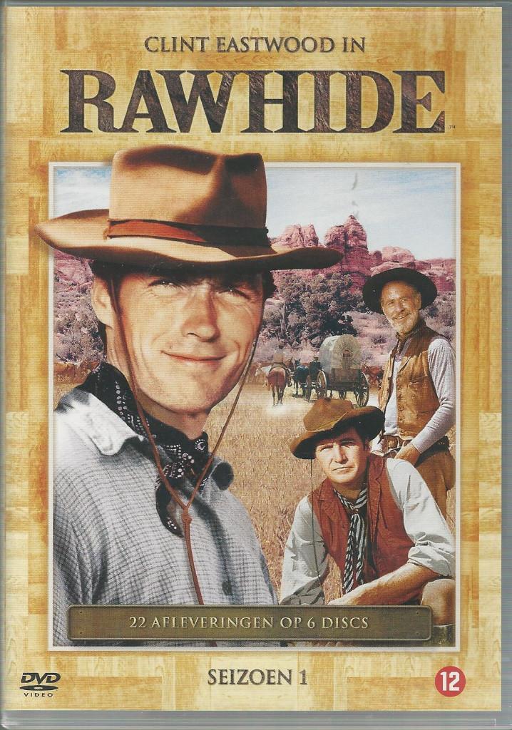 Rawhide seizoen 1 met o.a. Clint Eastwood, Vanaf 12 jaar, Ophalen of Verzenden, Nieuw in verpakking, Actie en Avontuur