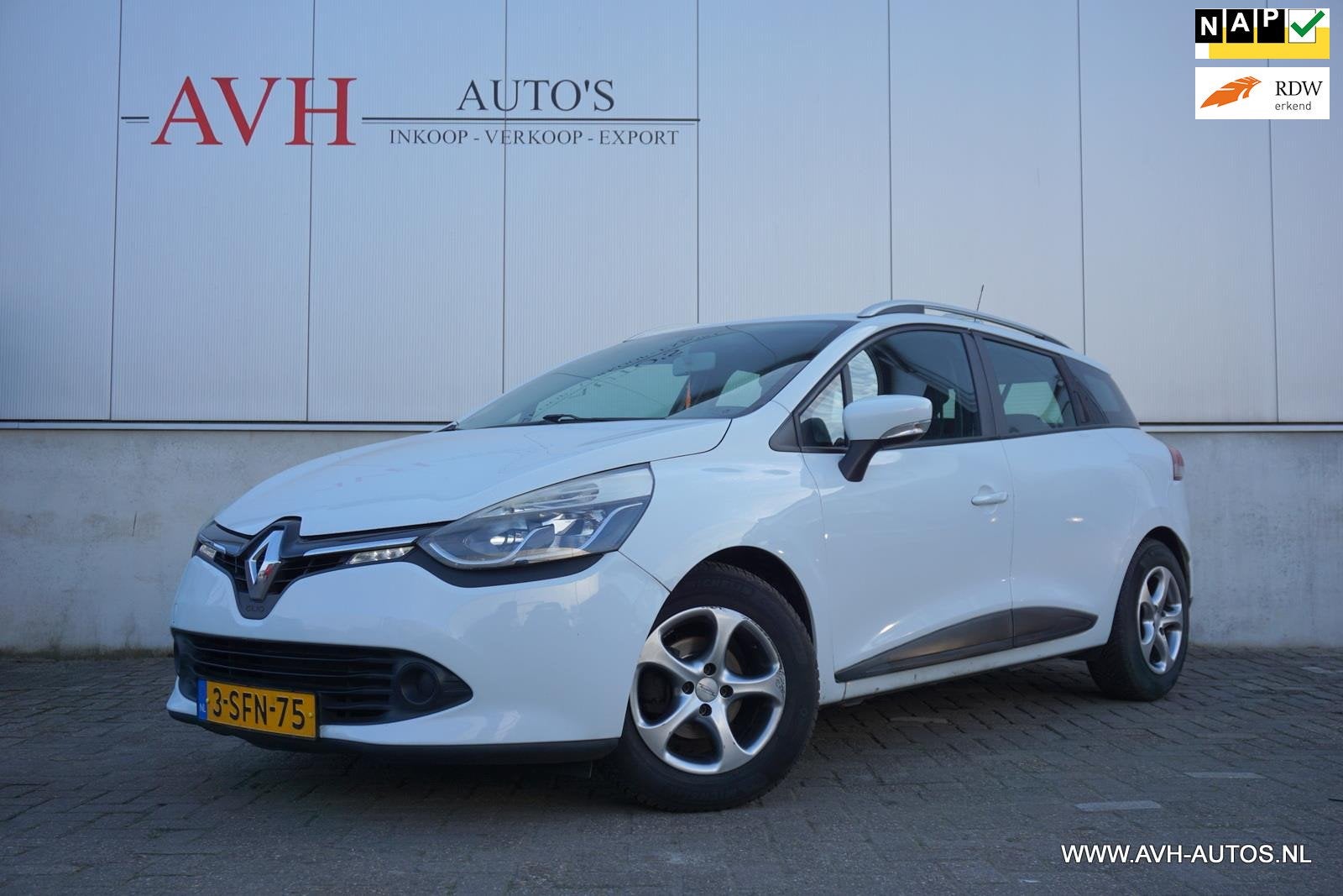 Renault Clio Estate 1.5 dCi ECO Expression, Auto's, Voorwielaandrijving, Euro 5, Stof, Gebruikt