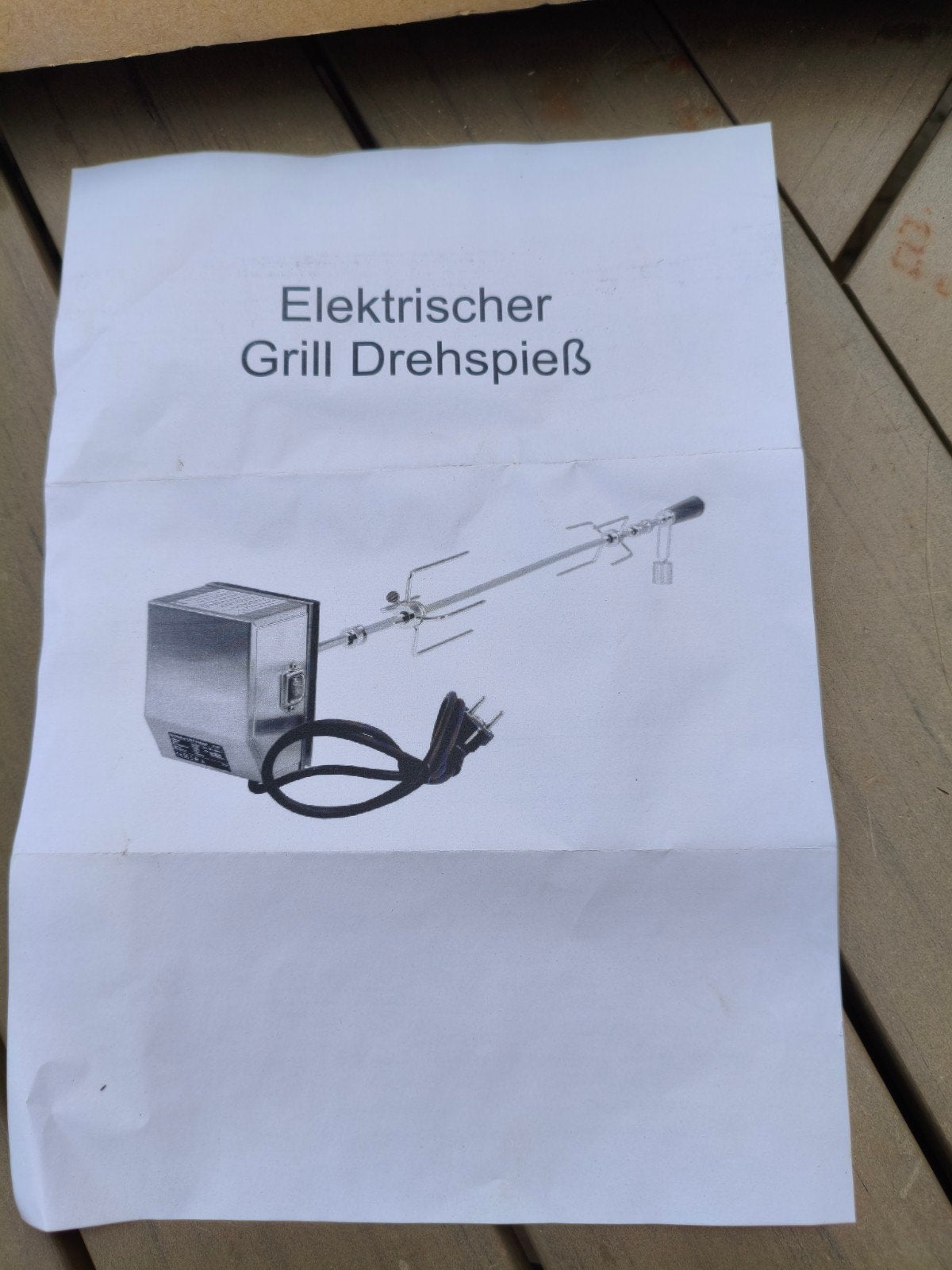 draaispit 220-240v, Ophalen of Verzenden, Nieuw