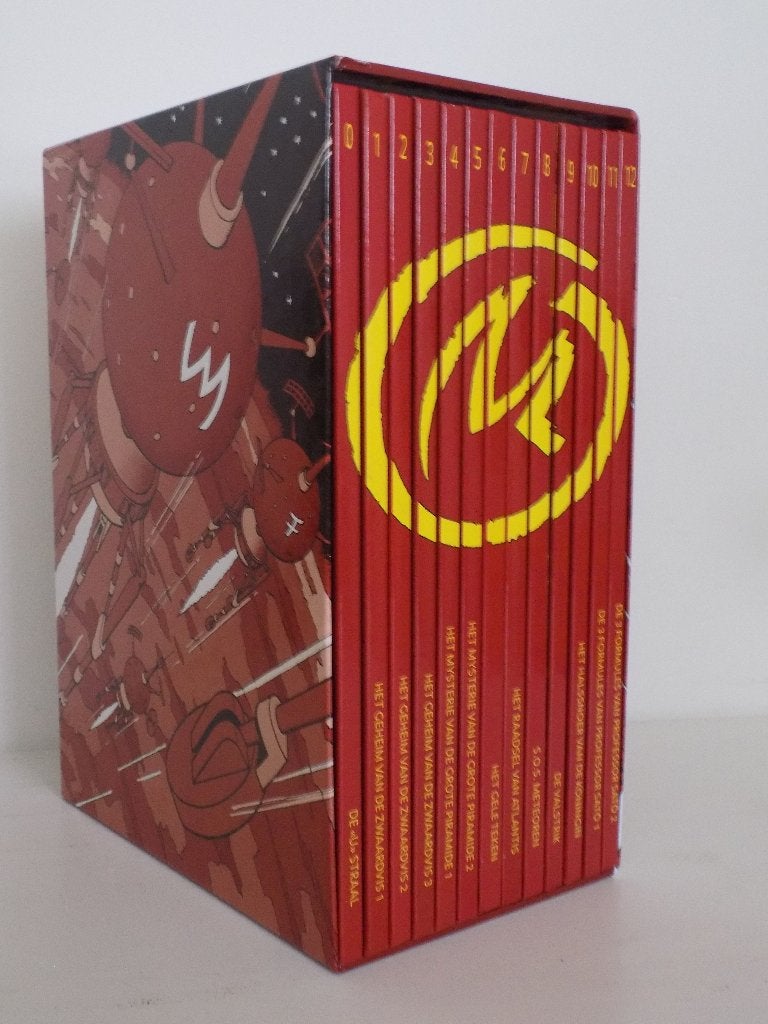 Blake en Mortimer ~ Complete Verzamelbox E.P. Jacobs 0 tm 12, Complete serie of reeks, Ophalen of Verzenden, Zo goed als nieuw