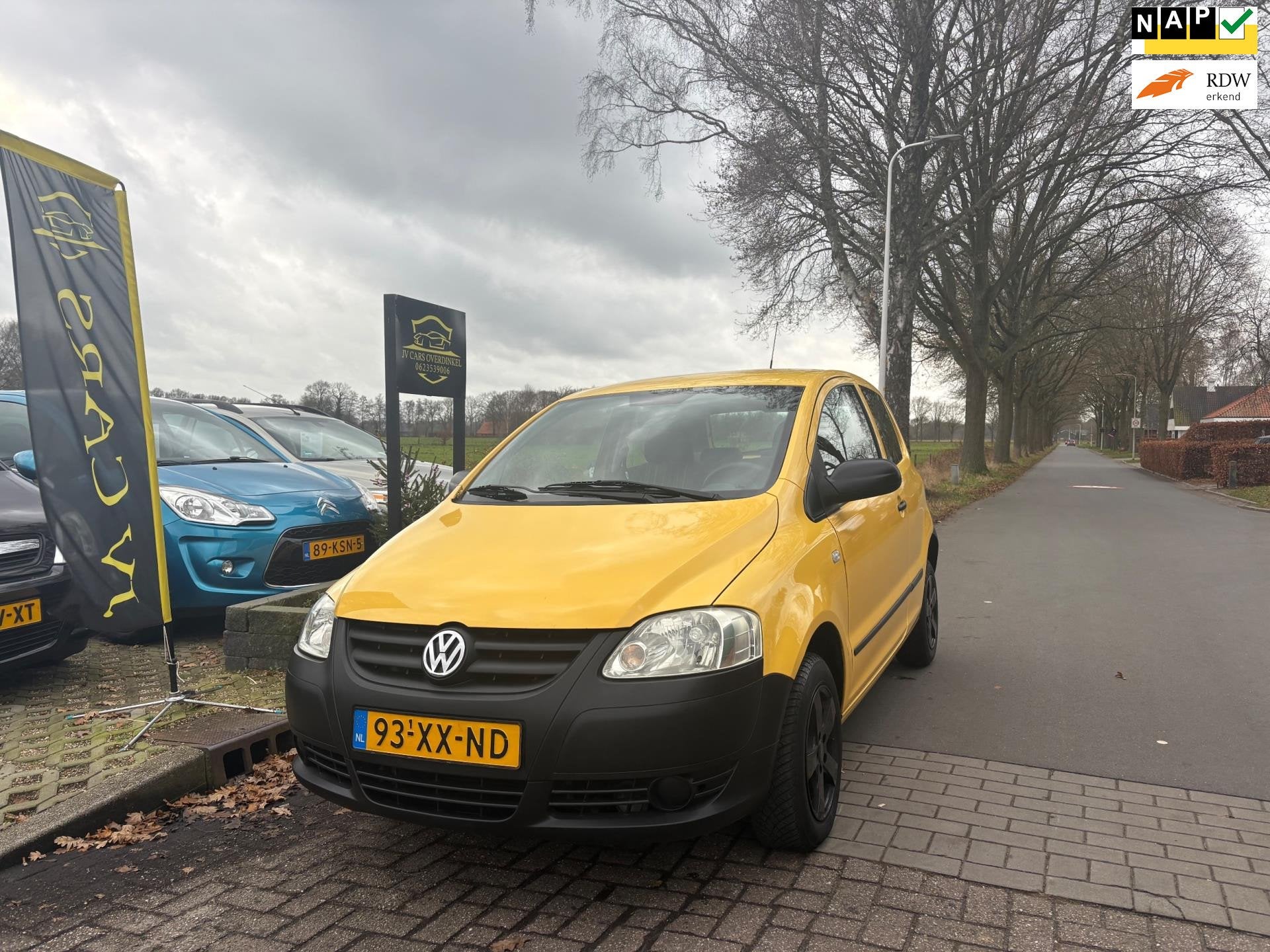 Volkswagen Fox 1.4 Trendline AIRCO,ELEKR PAKKET,PDC,WEINIG K, Voorwielaandrijving, 15 km/l, 4 stoelen, Bedrijf