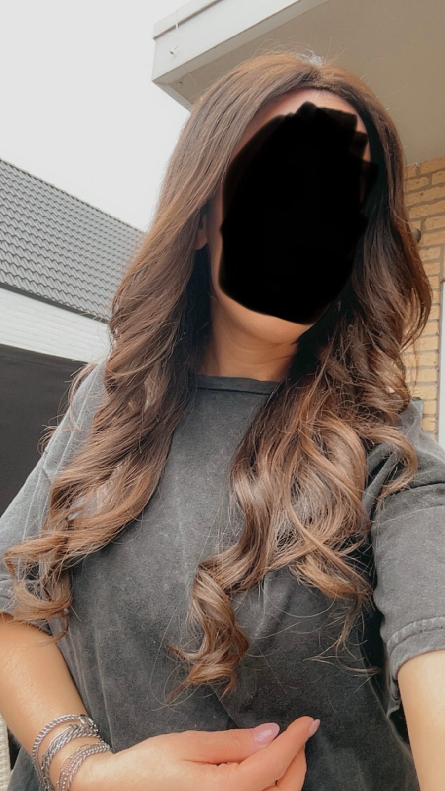 Haarstuk hair elements, Ophalen of Verzenden, Gebruikt, Pruik of Haarverlenging
