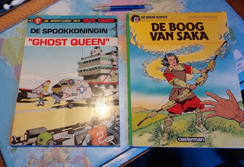 3 Strip boeken  De boog van Saka  De Partizanen -, Boeken, Stripboeken, Meerdere stripboeken, Verzenden, Zo goed als nieuw