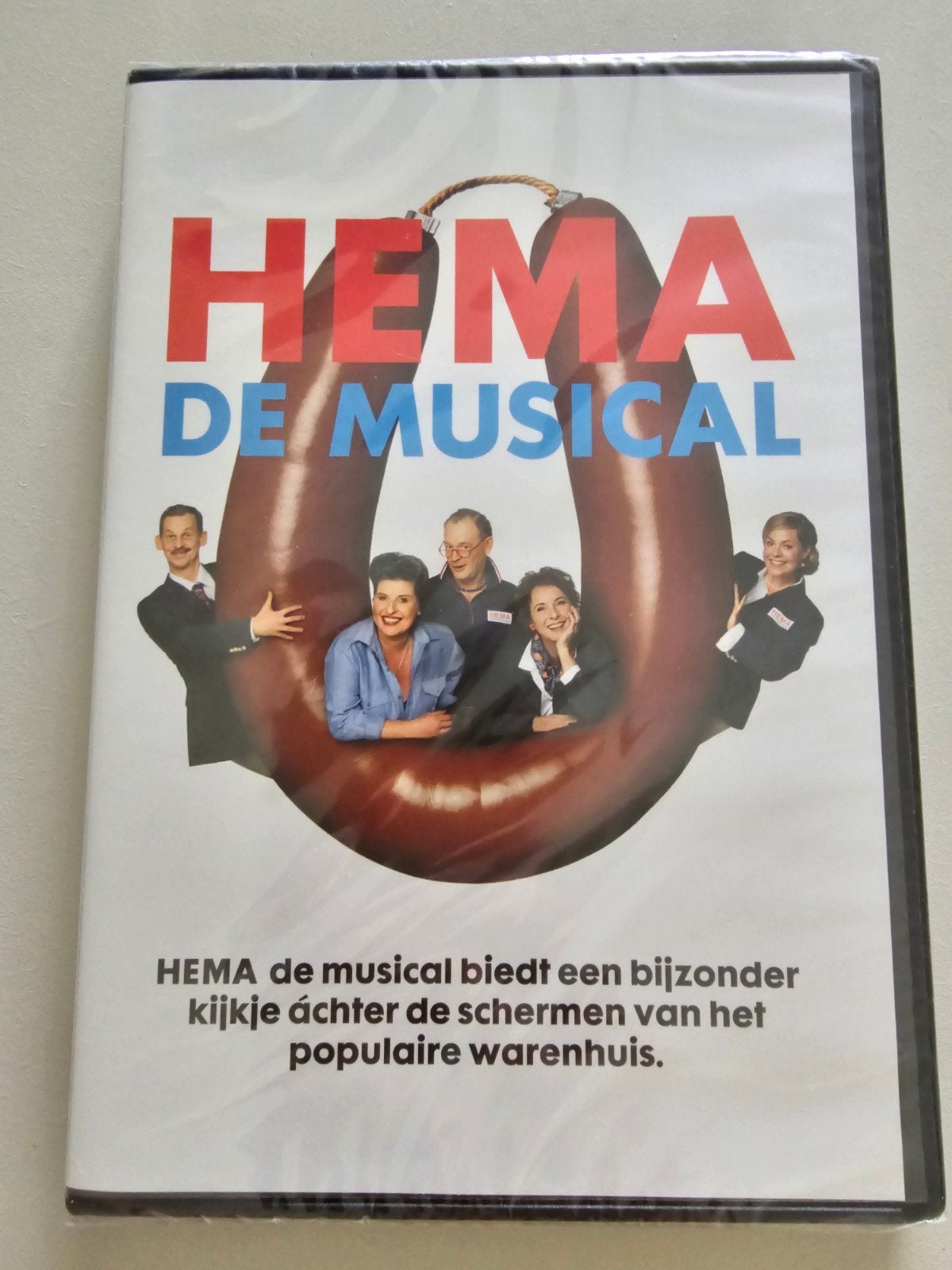 Nieuw! Dvd Hema de musical, Stand-up of Theatershow, Alle leeftijden, Nieuw in verpakking, Ophalen of Verzenden