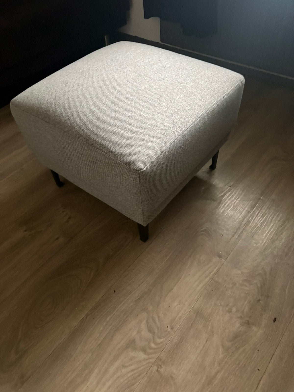Poef, Ophalen of Verzenden, Zo goed als nieuw, Rond, Minder dan 50 cm