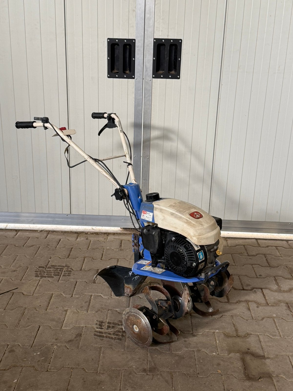 Iseki KM27 tuinfrees grondfrees moestuinfrees, Ophalen, Gebruikt, Benzine, Tuinfrees