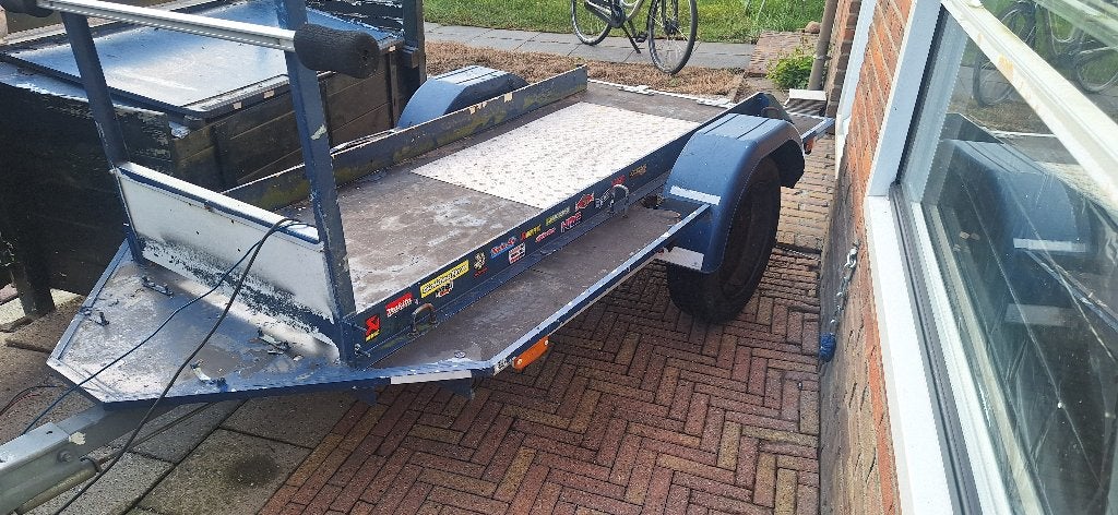 aanhangwagen, Ophalen, Gebruikt