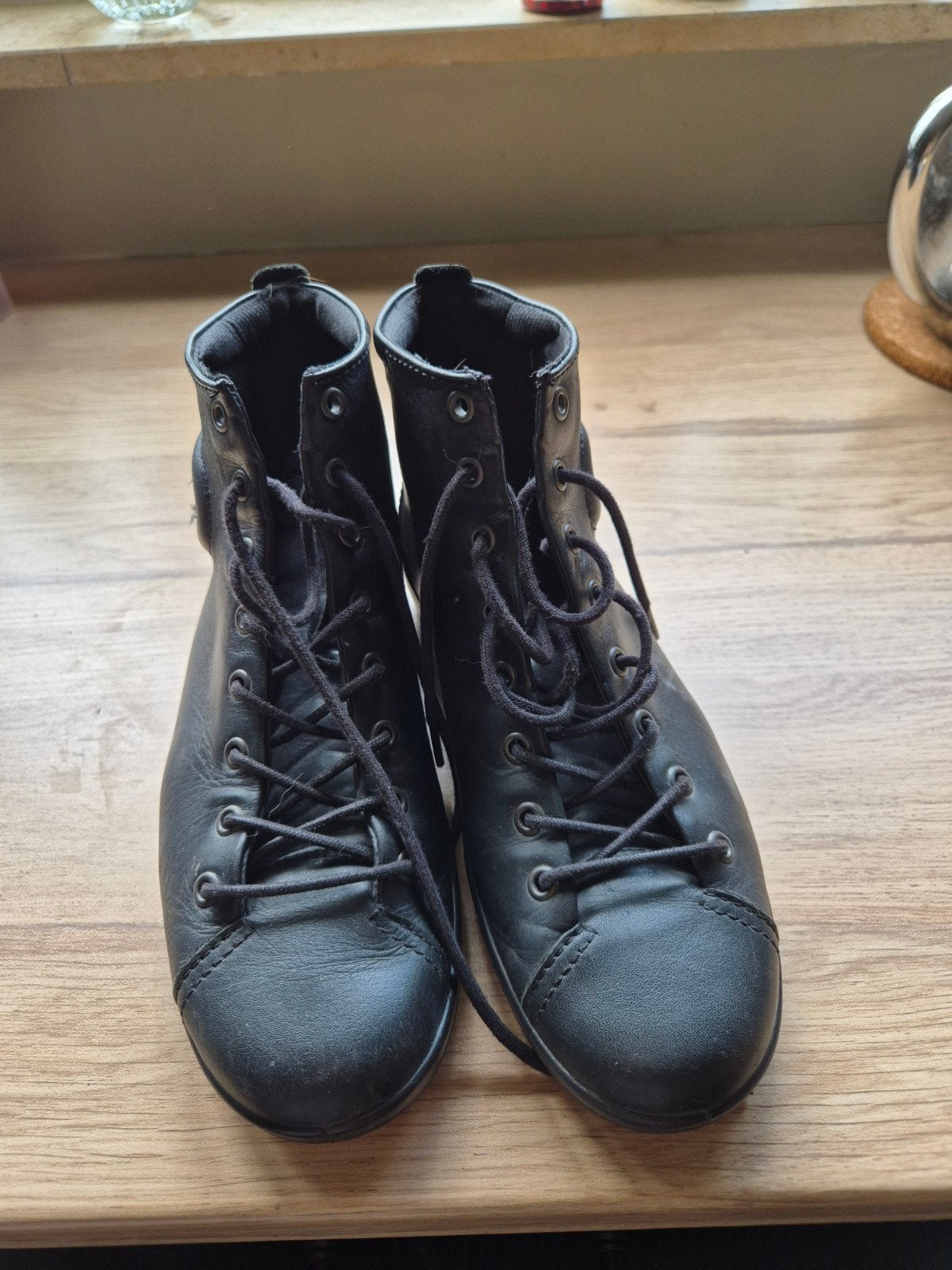 Ecco leren schoenen maat 36, Kleding | Dames, Schoenen, Ecco, Schoenen met lage hakken, Zwart, Ophalen of Verzenden