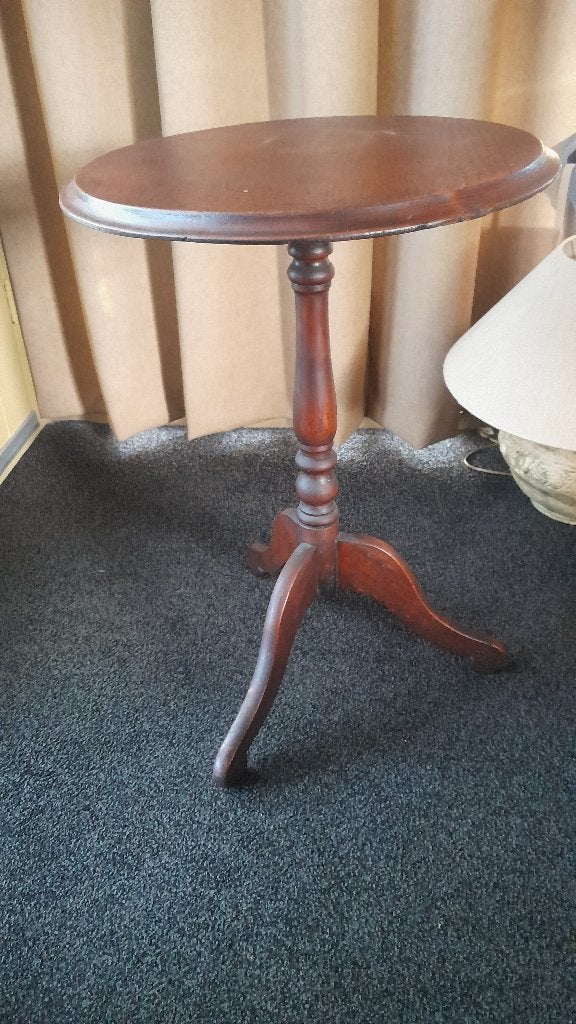 Tafeltje, Ophalen, Minder dan 55 cm, Gebruikt, Rond