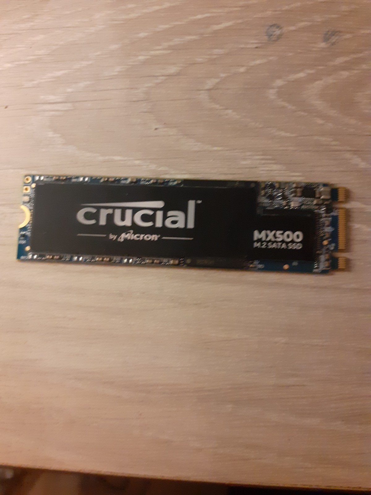 Crucial MX500 M.2 SATA SSD - 500GB, Ophalen, Intern, Gebruikt, Server