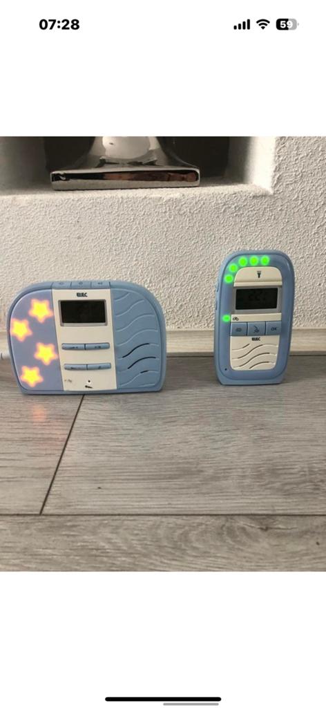 Te koop: goede babyfoon van ELEC helemaal goed, Kinderen en Baby's, Babyfoons, Ophalen of Verzenden, Zo goed als nieuw, 250 meter of meer