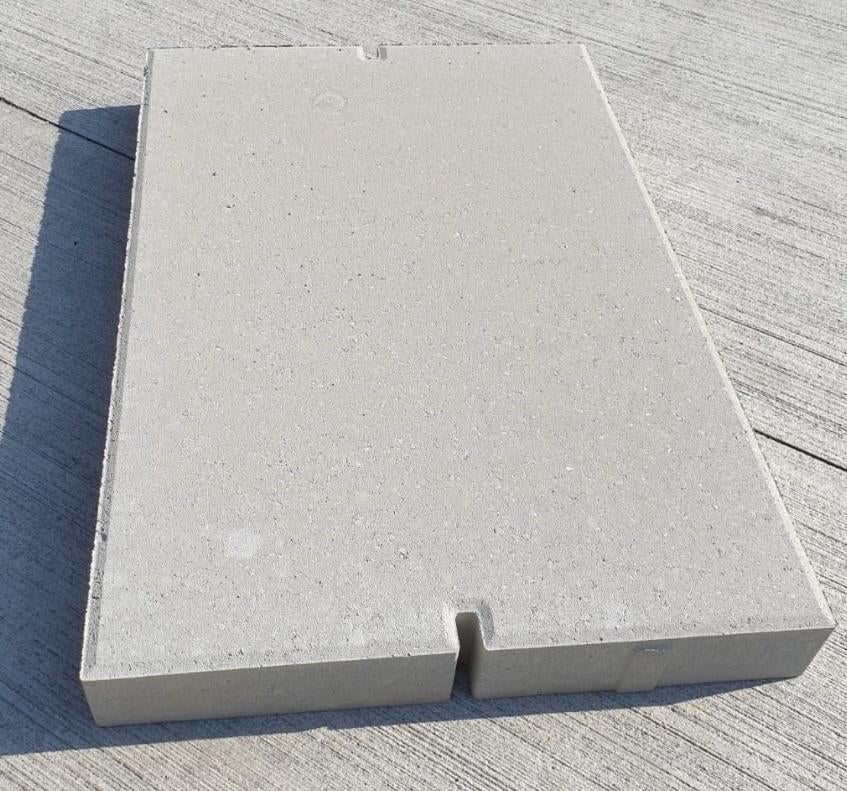 Betonplaten 120x80x12 cm grijs en antraciet, Verzenden, Overige typen, Nieuw, 10 m² of meer