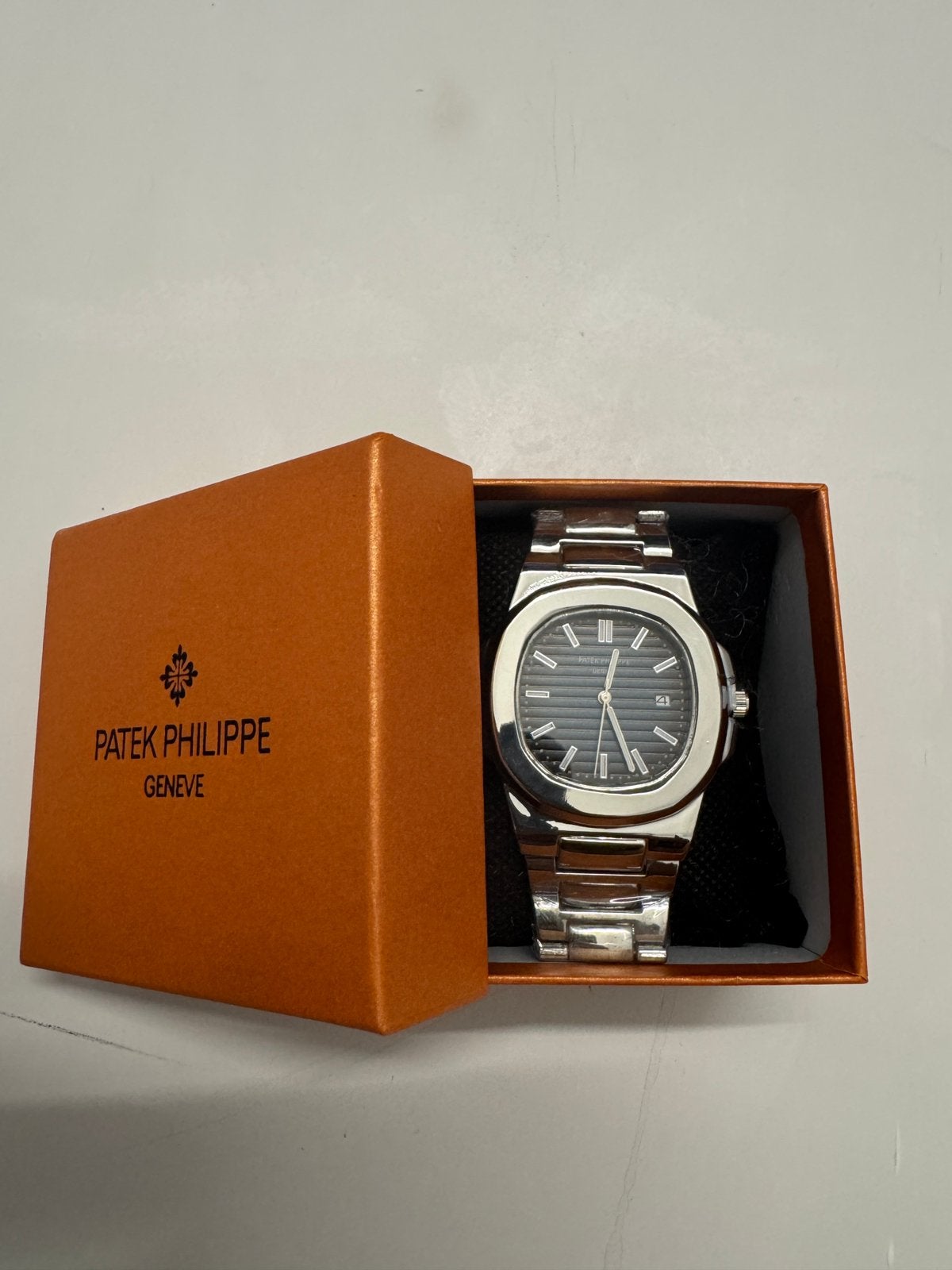 Gloednieuw: Patek Philipe Horloge⌚️, Ophalen of Verzenden, Zo goed als nieuw, Staal, Overige merken