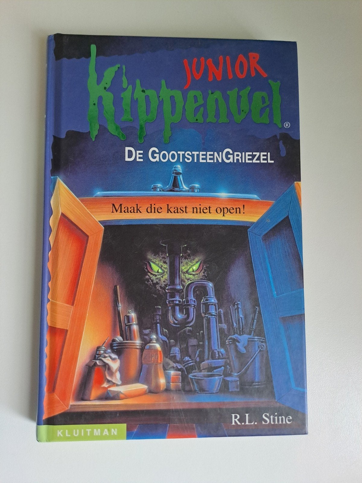 Junior Kippenvel: De Gootsteengriezel - R.L. Stine, Ophalen of Verzenden