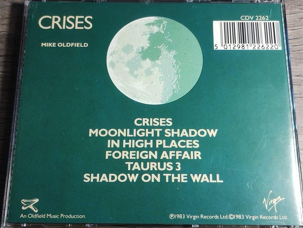 Mike Oldfield ‎– Crises, Ophalen of Verzenden, Zo goed als nieuw, Poprock