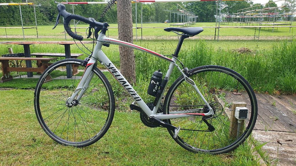 racefiets dames Specialized, Fietsen en Brommers, Fietsen | Racefietsen, Gebruikt, Velgrem, Aluminium, Dames