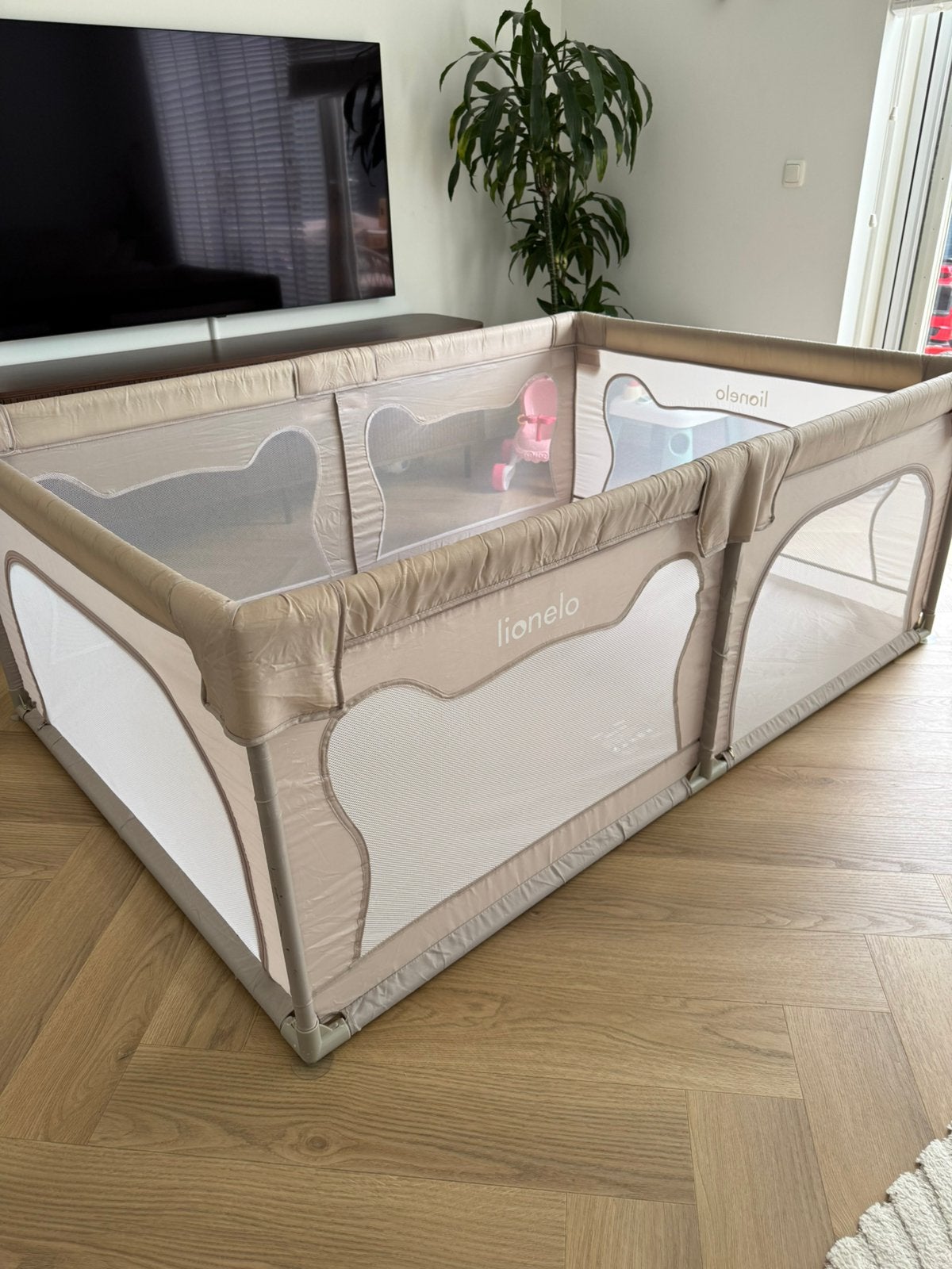 Speelbox lionelo willow sand 187x127, Kinderen en Baby's, Ophalen, Gebruikt
