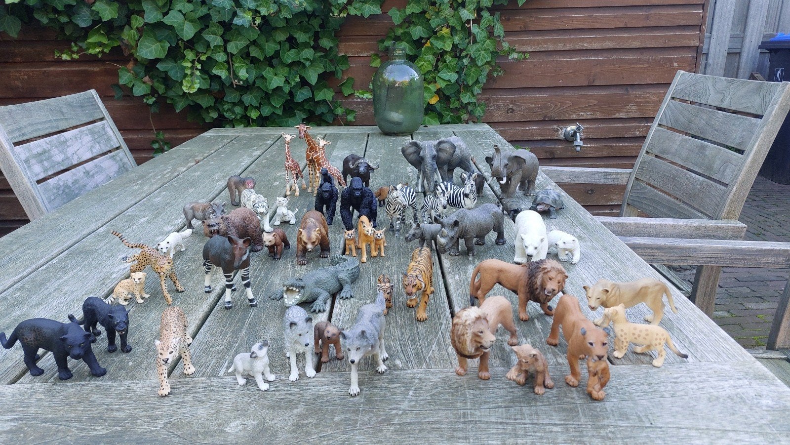 Grote collectie Schleich dieren (ook los te koop), Ophalen of Verzenden, Zo goed als nieuw