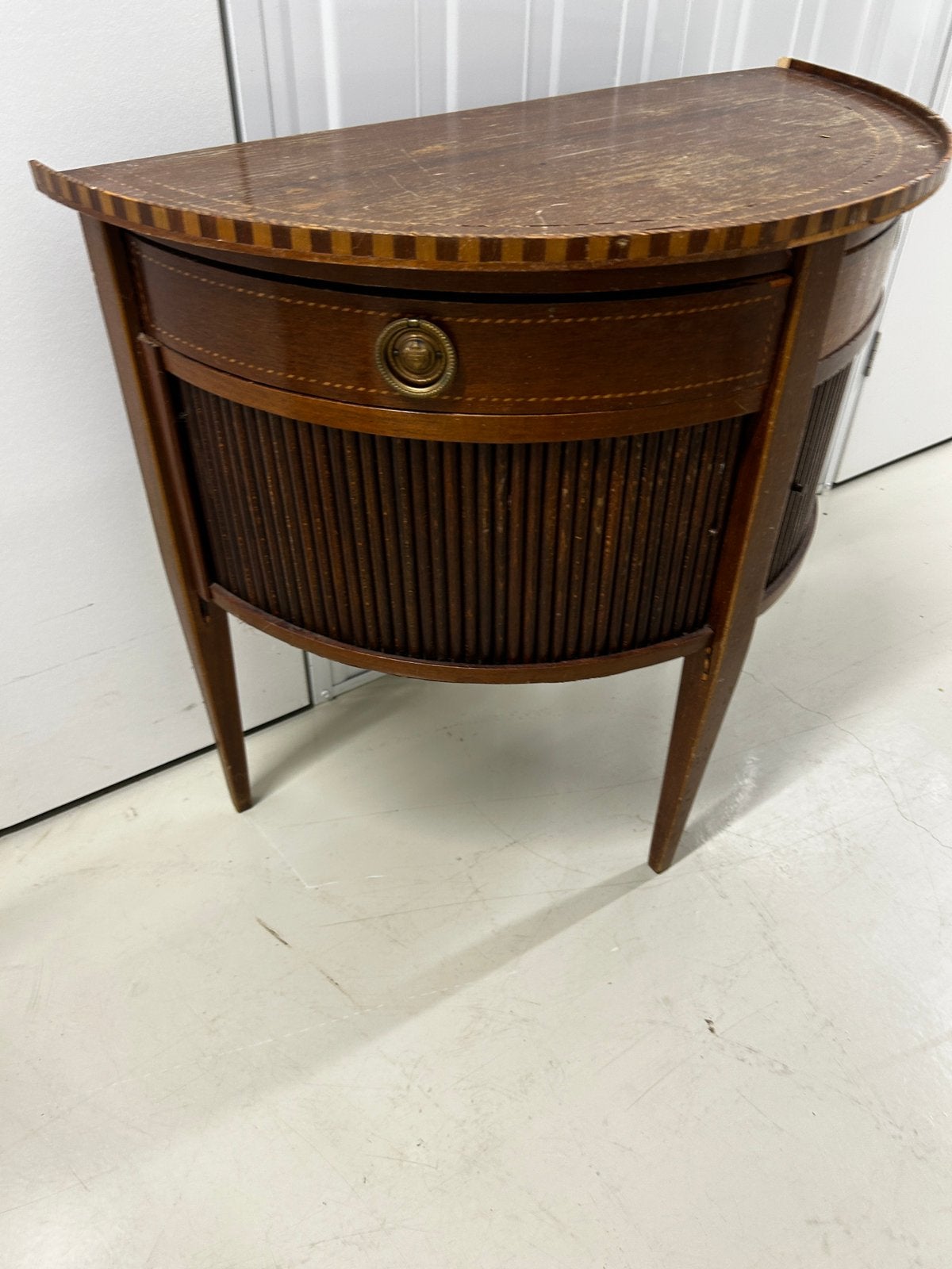 Vintage bijzet tafel - kastje - meubel, Ophalen