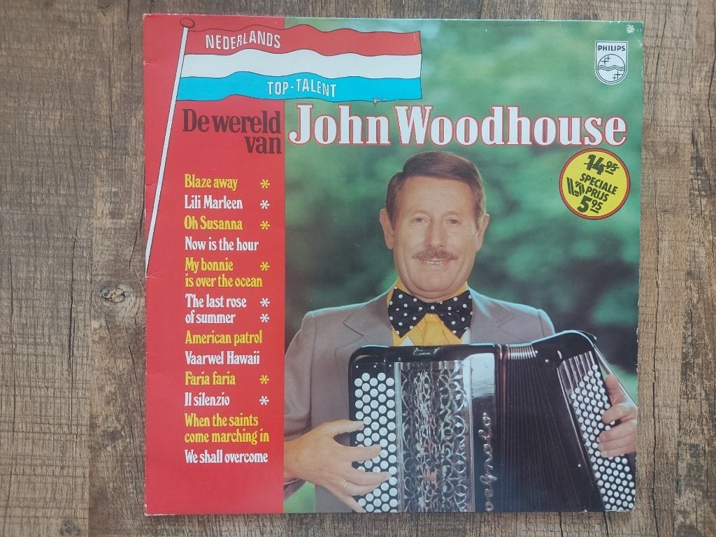 LP John Woodhouse / De wereld van John Woodhouse, LP, Gebruikt, Pop, Ophalen of Verzenden
