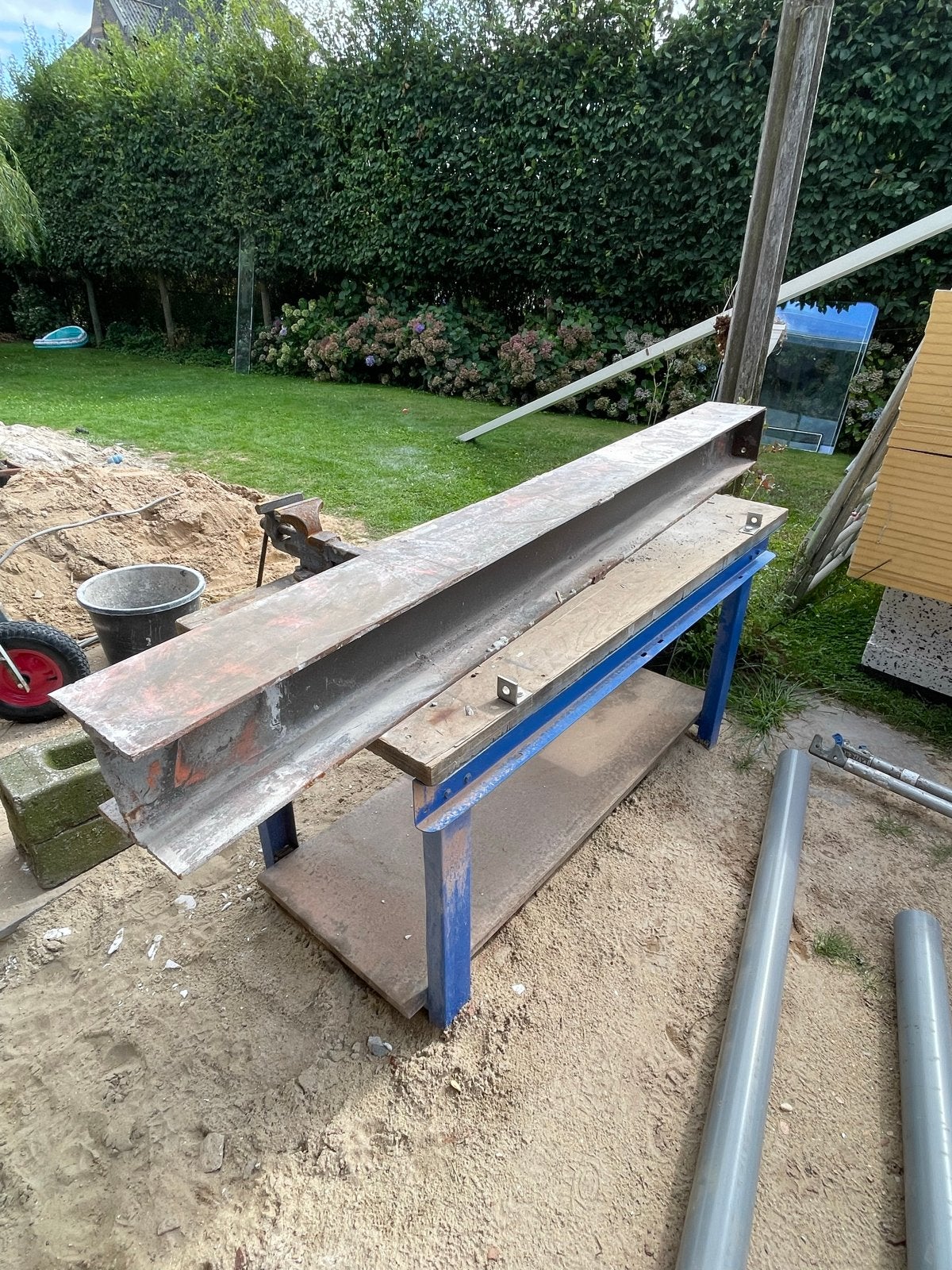 Stalen H-balk / I-profiel - Gebruikt, Ophalen, Gebruikt, IJzer