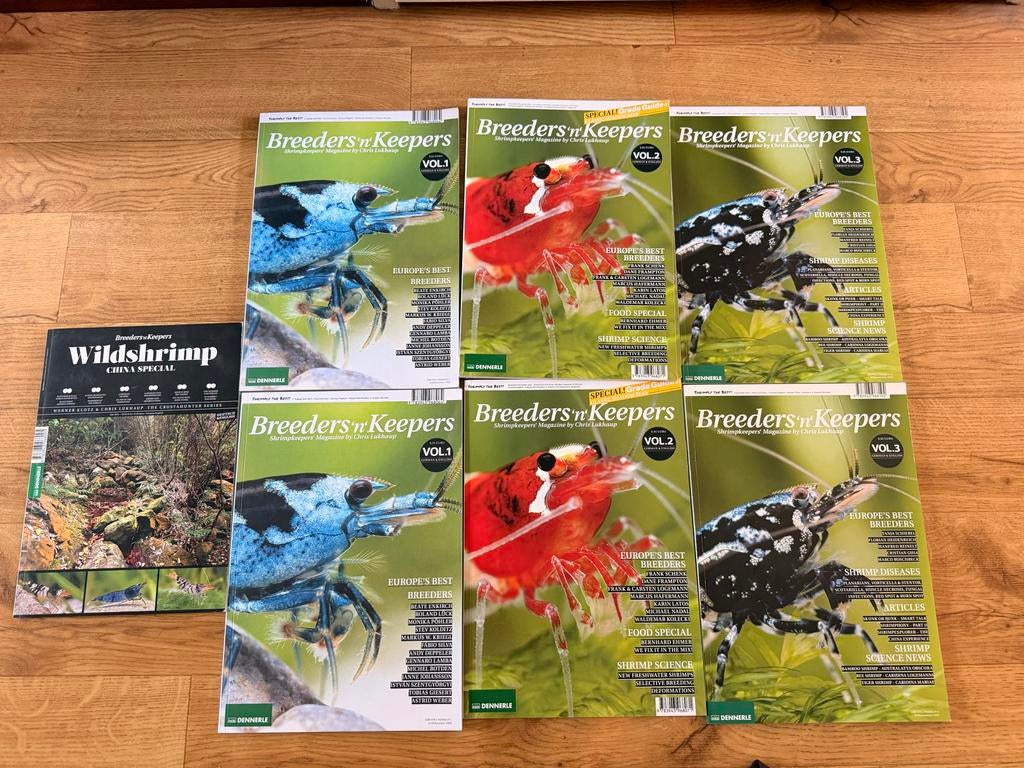 Breeders 'n Keepers Magazine & Wildshrimp China Special, Ophalen of Verzenden, Zo goed als nieuw, Overige typen