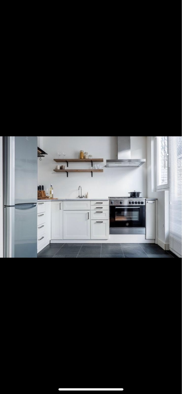 Functionele keuken met koelkast en vriezer - Den Bosch, Huis en Inrichting, Ophalen, Gebruikt, Wit, Hoekkeuken