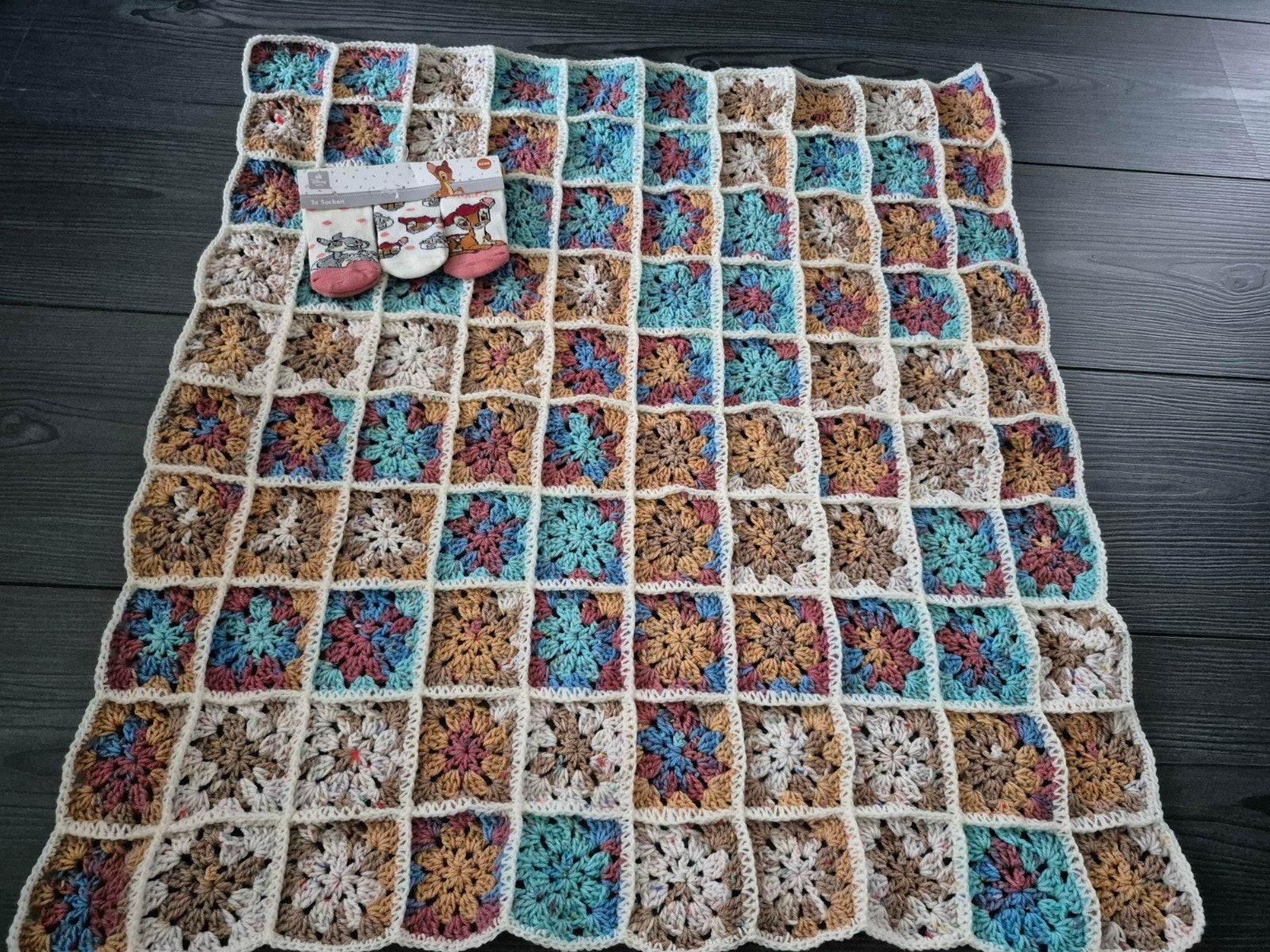 GEHAAKTE BABYDEKEN NIEUW, Ophalen, Nieuw, Meerkleurig, Handgemaakt