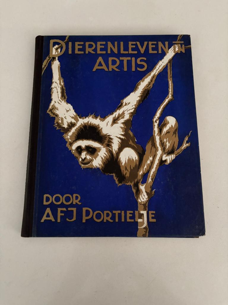 Verkade album dierenleven in artis 1939 afj portielje!, Ophalen of Verzenden, Gelezen, Afj portielje, Prentenboek