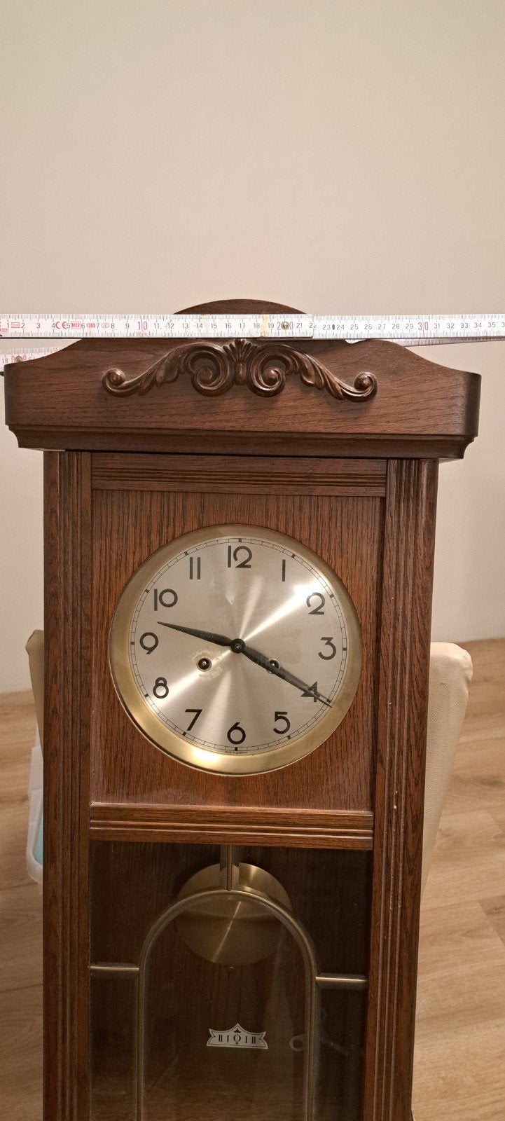 Antieke Regulateur Wandklok - RIOQIB, Antiek en Kunst, Antiek | Klokken, Ophalen