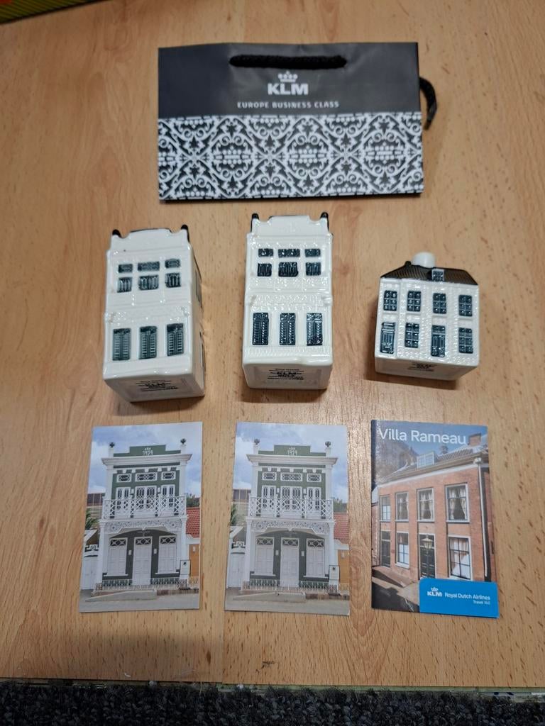 KLM huisjes  zonder seal !!!, Verzamelen, KLM Huisjes, Ophalen of Verzenden, Nieuw, 81 t/m 91, Gevuld
