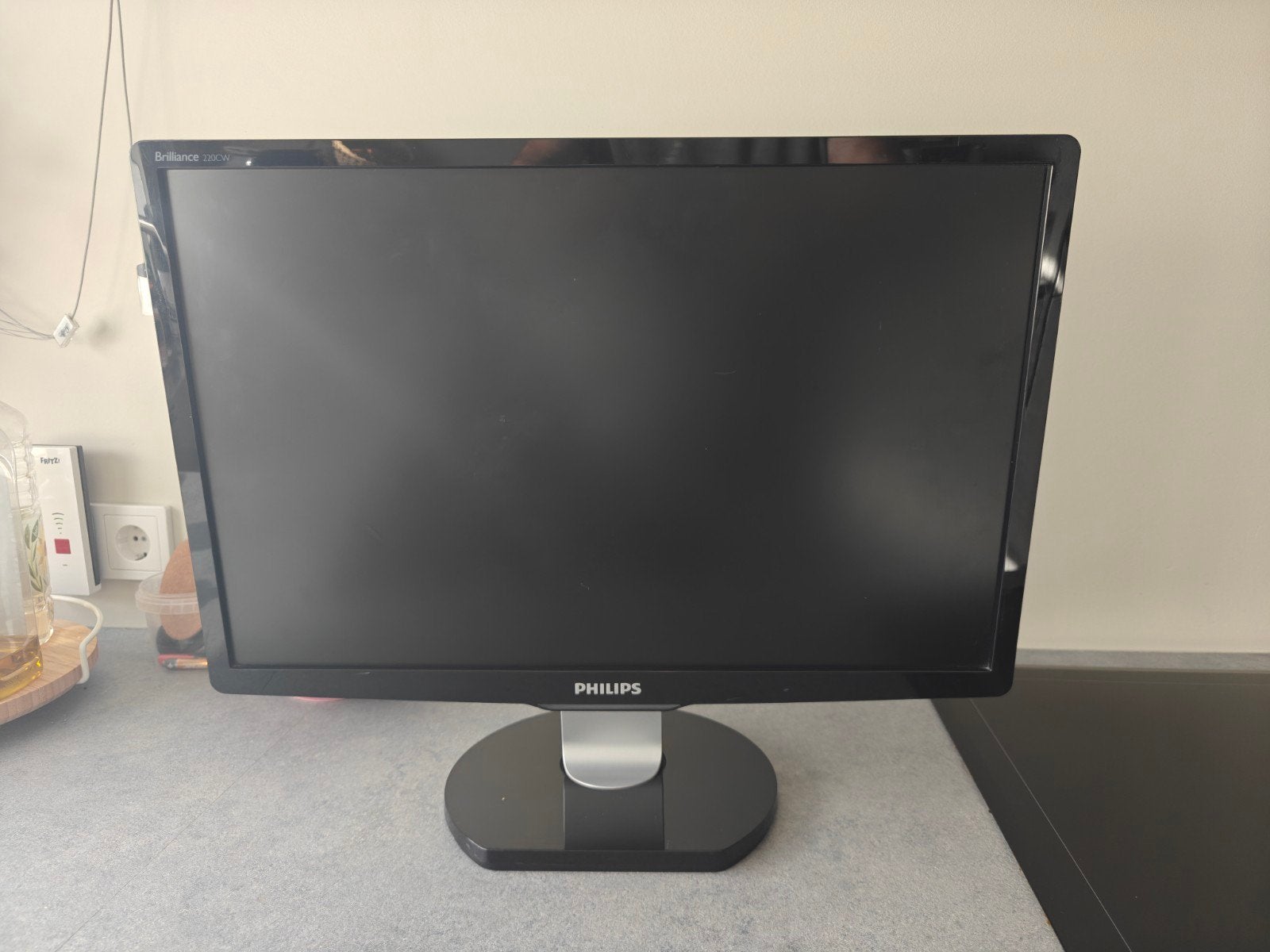 Philips Brilliance 220BW 22 inch monitor, Computers en Software, Ophalen, Philips, Kantelbaar, 60 Hz of minder