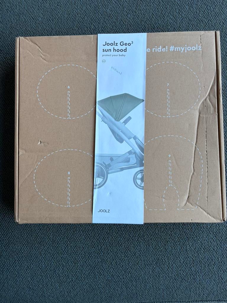 Joolz zonnekap | sage green, Kinderen en Baby's, Kinderwagens en Combinaties, Ophalen of Verzenden, Zo goed als nieuw