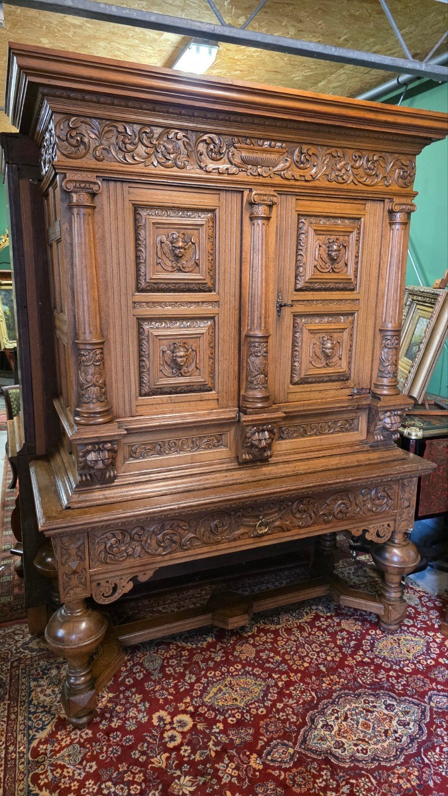 Grote collectie export meubels, Ophalen