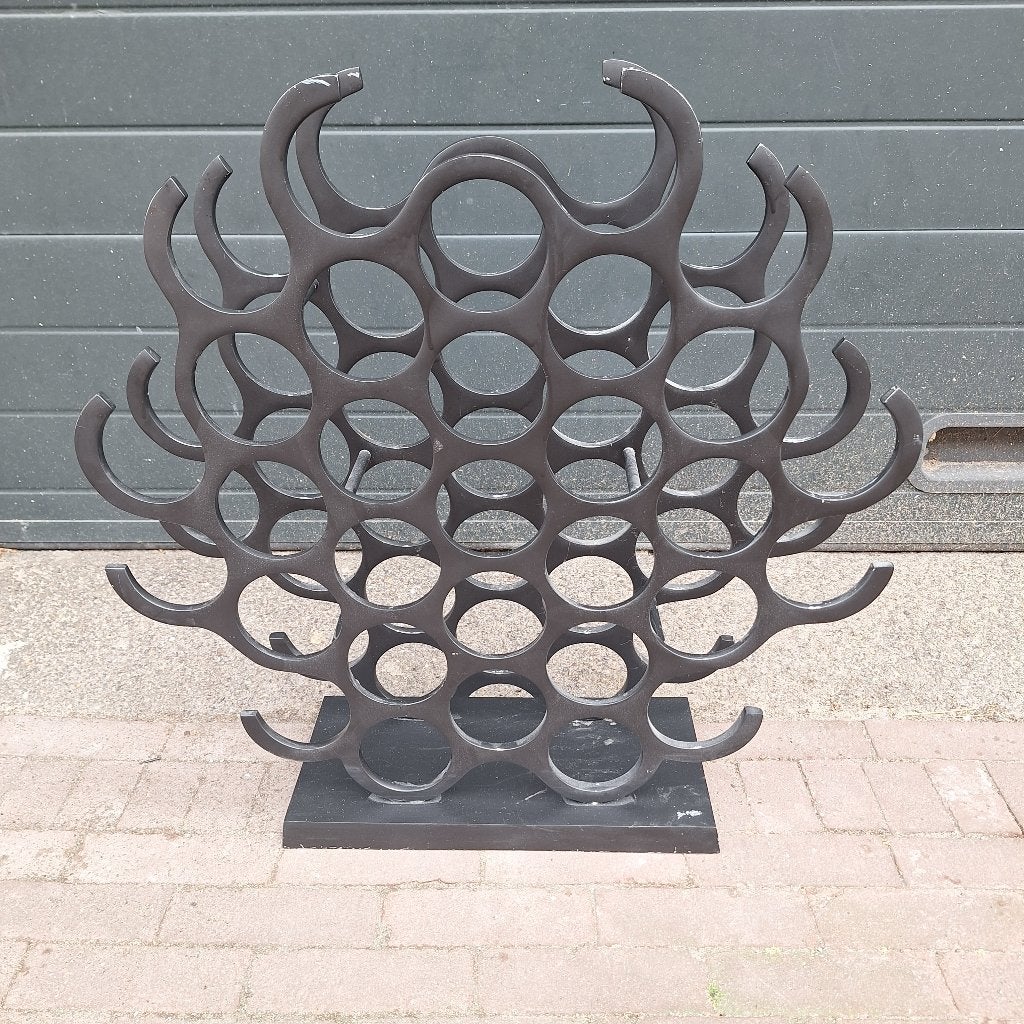 Metalen Wijnrek / 30 Flessen, Ophalen, 50 – 75, Gebruikt, -