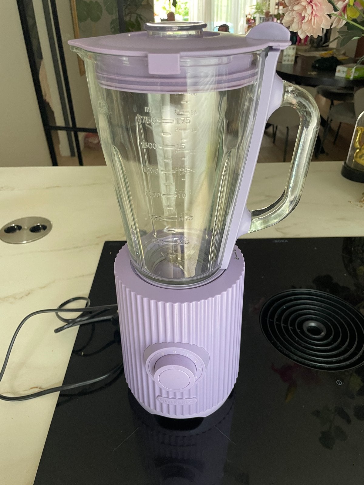 SilverCrest Blender - Paars - Zo goed als nieuw, Ophalen of Verzenden, Zo goed als nieuw, Blender