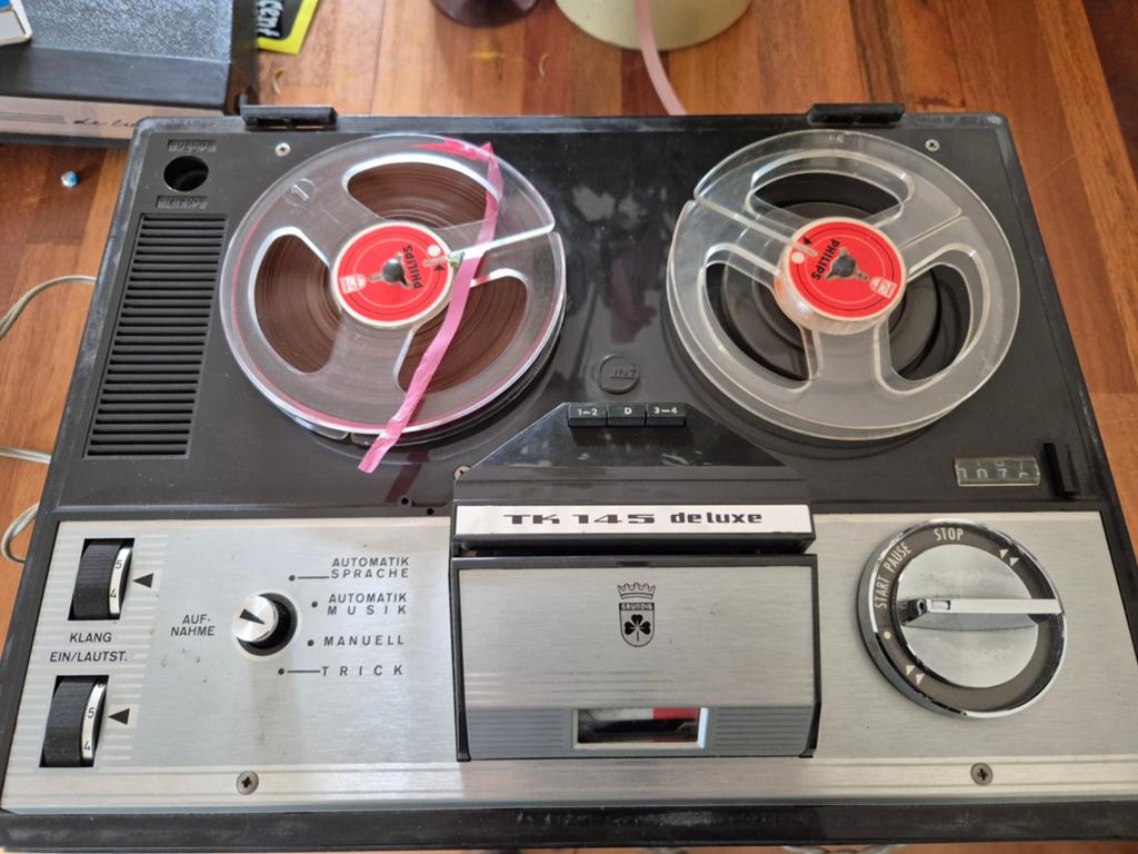 Vintage Grundig bandrecorder jaren 60, Audio, Tv en Foto, Bandrecorders, Ophalen of Verzenden, Bandrecorder