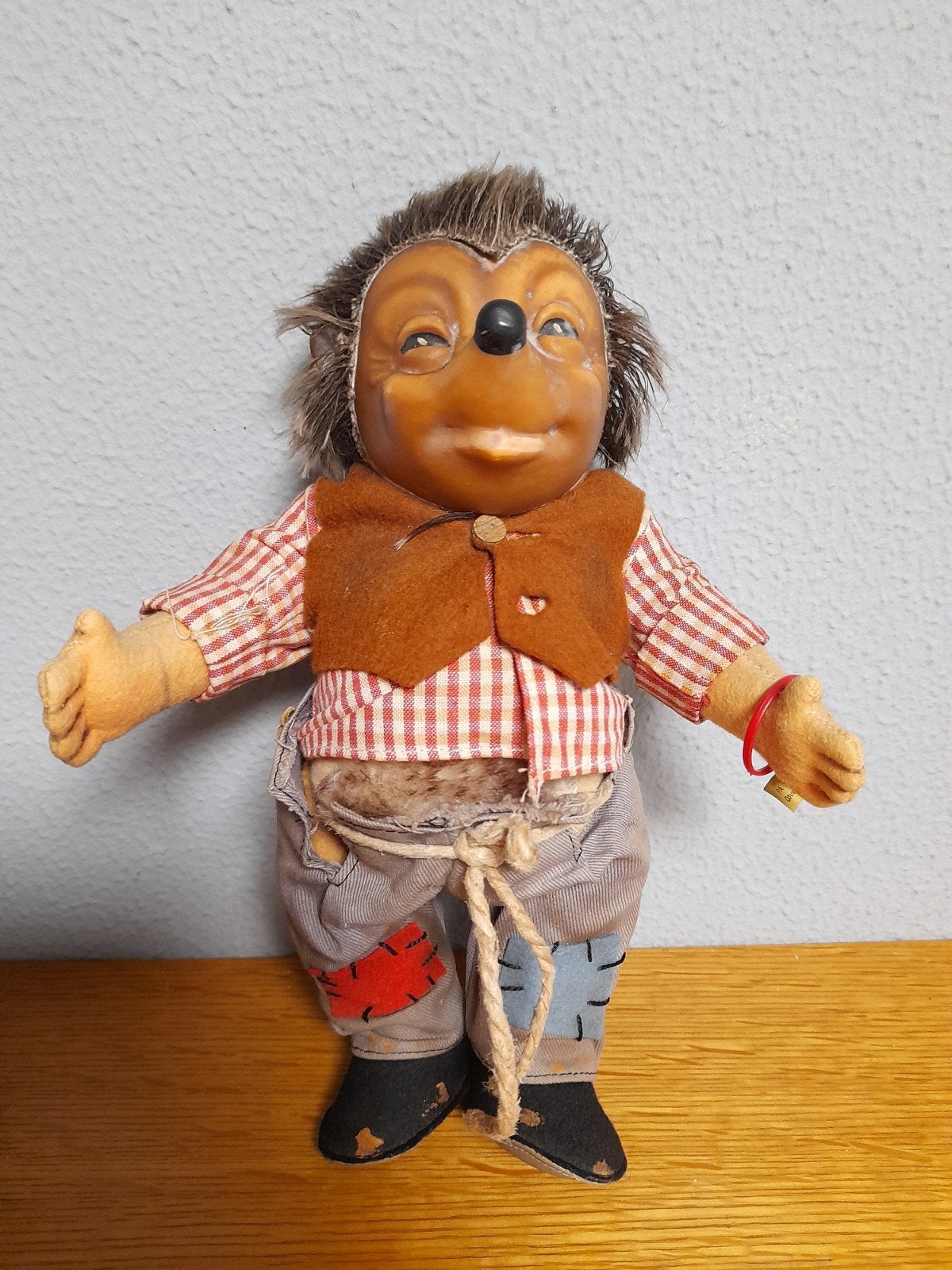 Antieke steiff mecki, Ophalen of Verzenden
