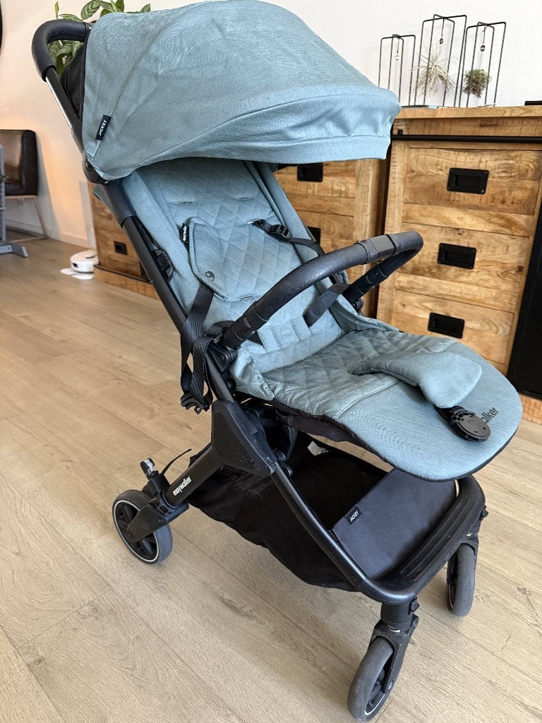 Easywalker Jackey + Lascal Buggyboard, Ophalen, Gebruikt, Overige merken, Zonnekap