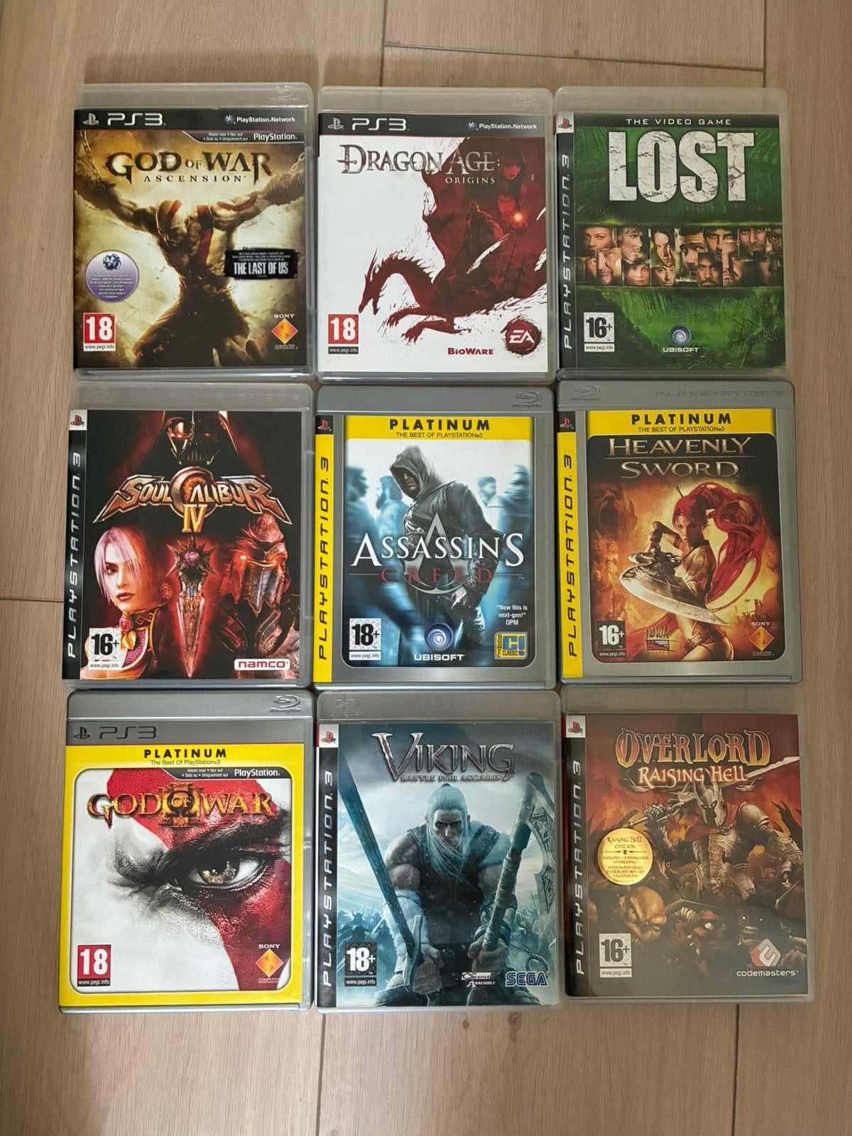 PlayStation 3 ps3 games god of war assassins overlord viking, Avontuur en Actie, Gebruikt, Vanaf 18 jaar, 1 speler