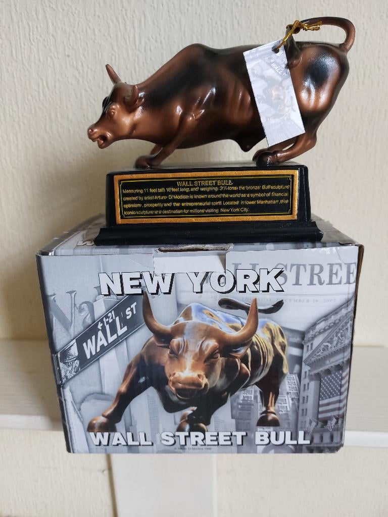 Wall street Bull, Antiek en Kunst, Curiosa en Brocante, Ophalen of Verzenden