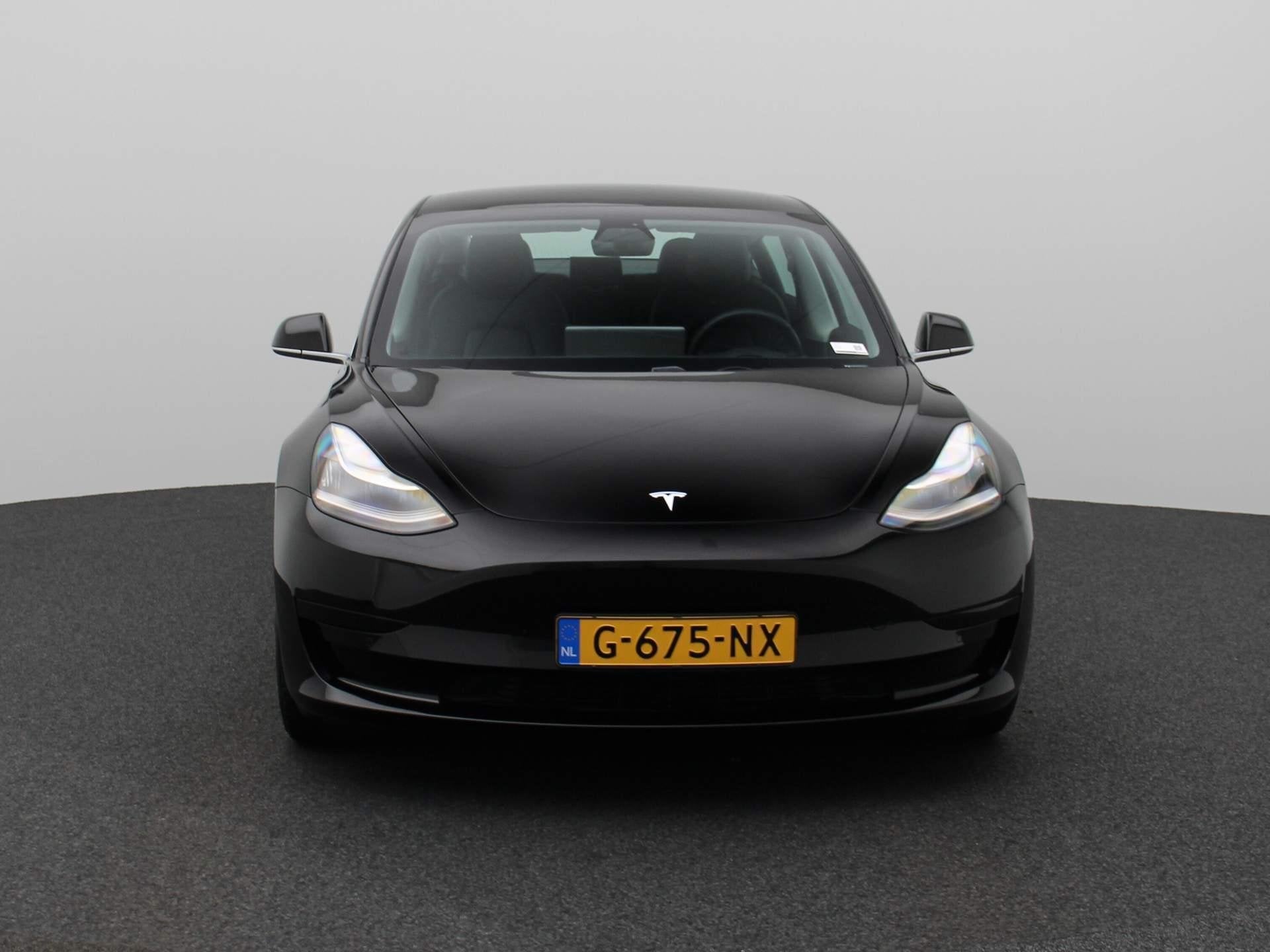 Tesla Model 3 Standard RWD Plus 60 kWh Tesla Model 3 Standar, Auto's, Automaat, Achterwielaandrijving, Gebruikt, Zwart