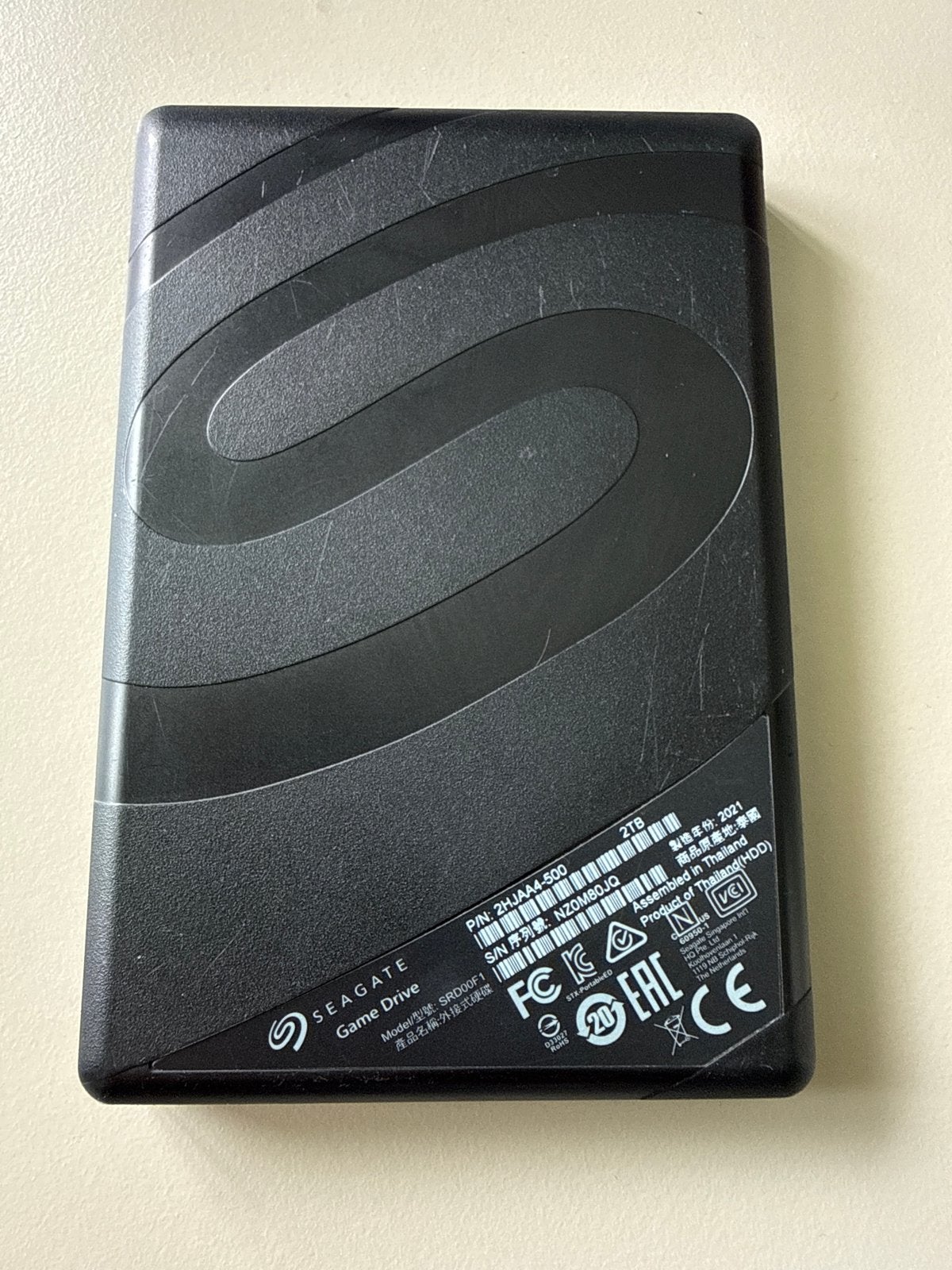 Seagate Game Drive 2TB Externe Harde Schijf voor PlayStation, Ophalen of Verzenden, Zo goed als nieuw, Overige typen, PlayStation 4