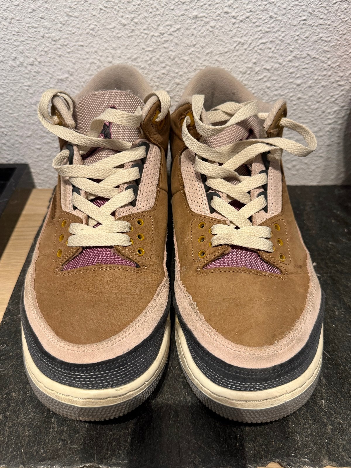 Air Jordan 3 Winterized - Sneakers, Kleding | Heren, Ophalen of Verzenden, Gedragen, Bruin, Sneakers of Gympen