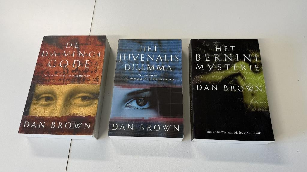 dan brown boeken 3 stuks, Ophalen of Verzenden, Zo goed als nieuw, Amerika