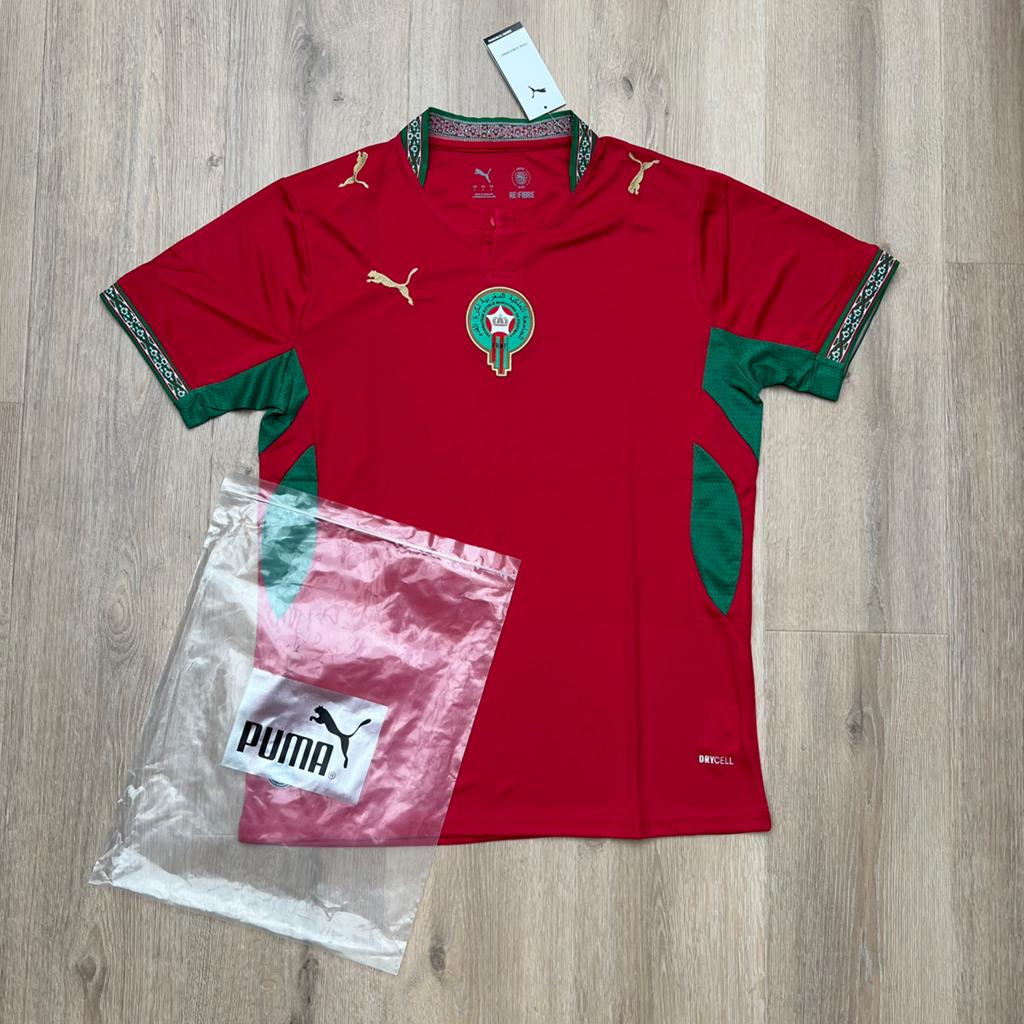 Marokko WK Shirt Maat L - Nieuw met labels, Maat 52/54 (L), Nieuw, Ophalen of Verzenden, Voetbal